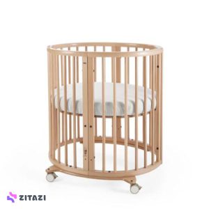 تخت خواب نوزاد استاک مدل STOKKE Stokke Sleepi Mini Crib Natural