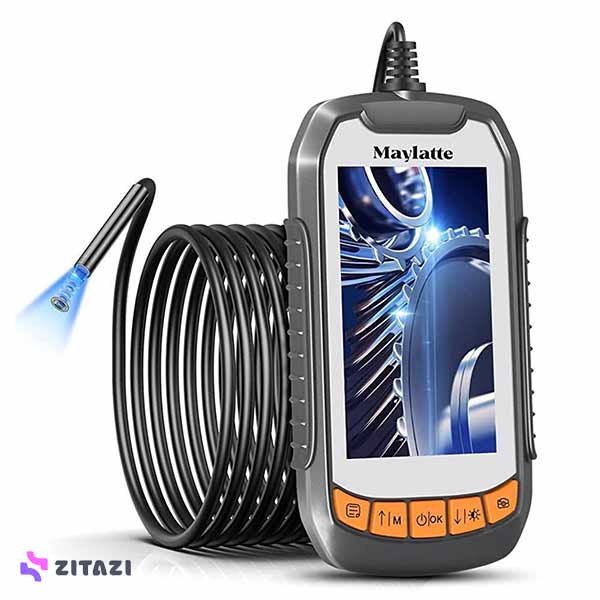 دوربین آندوسکوپی 4.3 اینچ 5.5 میلی متر Maylatte 5.5mm Endoscope 4.3 Inch Borescope Inspection Camera