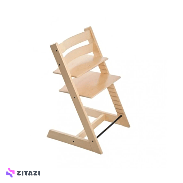 صندلی-غذای-کودک-Stokke-مدل-چوب-طبیعی-راش