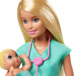عروسک باربی متخصص اطفال مدل Pediatrician کد GKH23