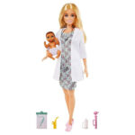 عروسک باربی مدل Barbie Doctor کد GVK03