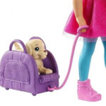 عروسک بچه باربی مدل Barbie Travel ​Chelsea کد FWV20