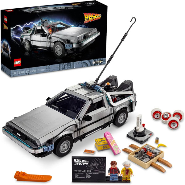 لگو سری آیکون مدل Back to the Future Time Machine کد 10300