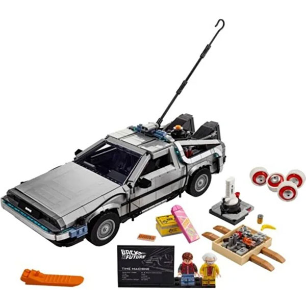 لگو سری آیکون مدل Back to the Future Time Machine کد 10300