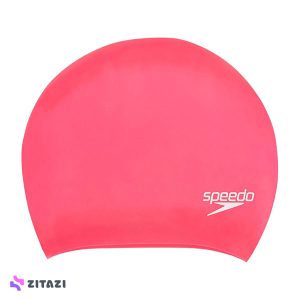 کلاه شنا اسپیدو مدل Speedo Silicone Long Hair Cap Pink
