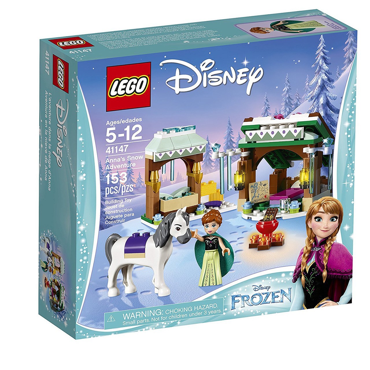 لگو Disney Princess مدل Annas Snow Adventure 41147 لگو Disney Princess مدل Annas Snow Adventure 41147