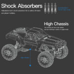 ماشین بازی کنترلی دبلیو ال تویز مدل Off-road Vehicle Truck
