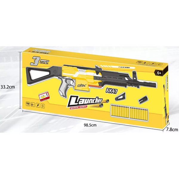 تفنگ بازی launcher مدل AK47