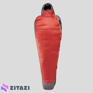 کیسه خواب پرهای ترکینگ در فضای باز - 0 درجه سانتی گراد راحتی - قرمز - MT900