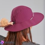 کلاه زنانه ضد اشعه UV - بنفش - Trek500