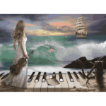 پازل 1000 تکه آرت پازل طرح Sea Symphony کد 4468