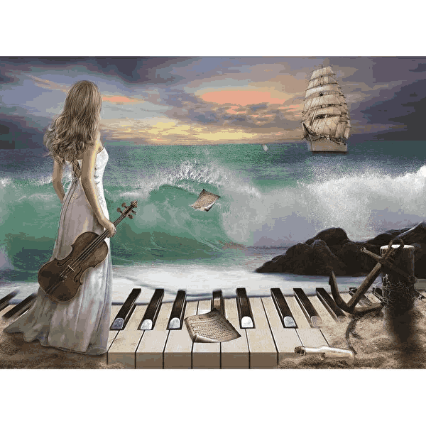 پازل 1000 تکه آرت پازل طرح Sea Symphony کد 4468