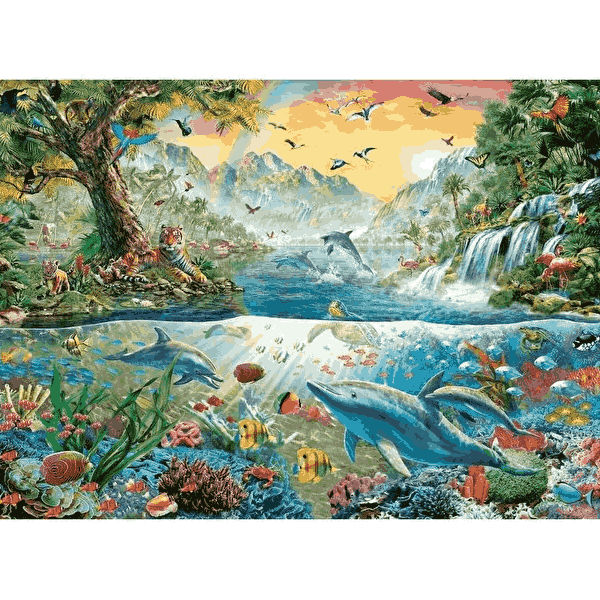 پازل 2000 تکه آرت پازل طرح Utopia کد 5485