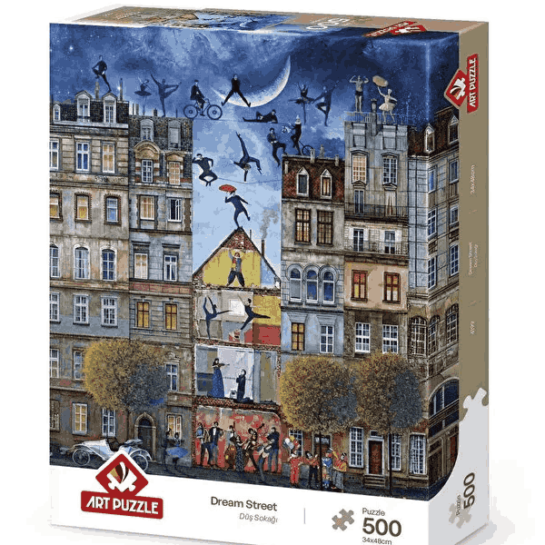 پازل 500 تکه آرت پازل طرح Dream Street کد 4199