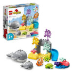 لگو سری دوپلو مدل Wild Animals of the Ocean کد 10972