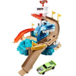 بازی آموزشی پیست ماشین مدل HOT WHEELS Hot Wheels Sharky Racing