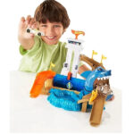 بازی آموزشی پیست ماشین مدل HOT WHEELS Hot Wheels Sharky Racing