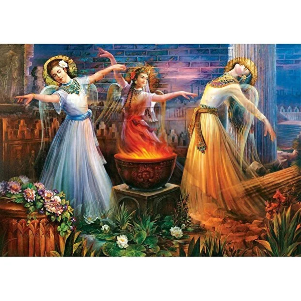 پازل 2000 تکه آرت پازل طرح Water Fire And Soil كد 5470