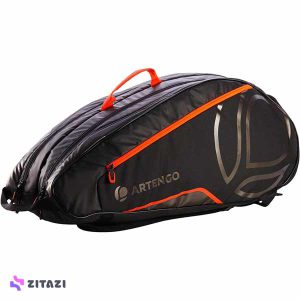 کیف تنیس آرتنگو 530 لیتر Artengo Tennis Bag Black - Orange