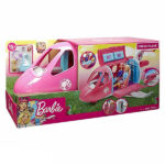عروسک باربی مدل هواپیما مسافربری Barbie's Pink Plane Has 15+ Pieces