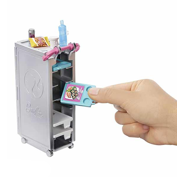عروسک باربی مدل هواپیما مسافربری Barbie's Pink Plane Has 15+ Pieces