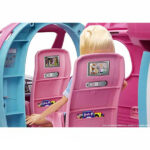 عروسک باربی مدل هواپیما مسافربری Barbie's Pink Plane Has 15+ Pieces