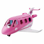 عروسک باربی مدل هواپیما مسافربری Barbie's Pink Plane Has 15+ Pieces