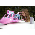 عروسک باربی مدل هواپیما مسافربری Barbie's Pink Plane Has 15+ Pieces
