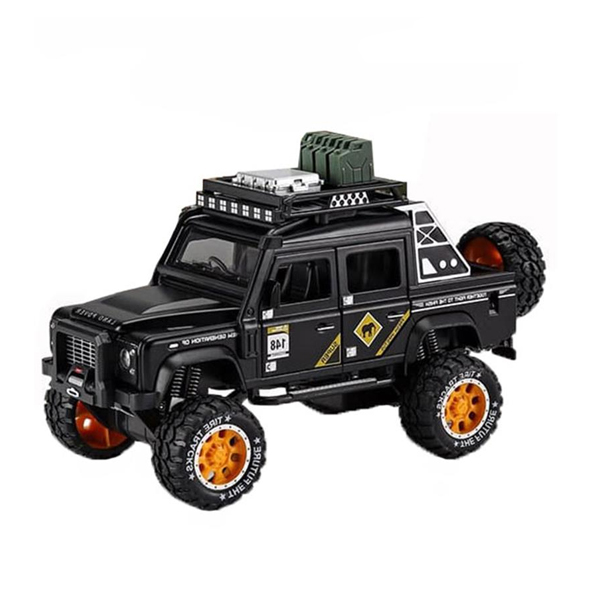 ماکت ماشین مدل LandRover Defender Camel Cup