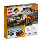 لگو سری ژوراسیک مدل Pyroraptor & Dilophosaurus Transport کد 76951