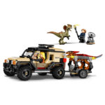 لگو سری ژوراسیک مدل Pyroraptor & Dilophosaurus Transport کد 76951