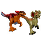 لگو سری ژوراسیک مدل Pyroraptor & Dilophosaurus Transport کد 76951