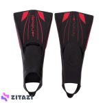 پالت بلند سخت - مشکی / قرمز - Topfins 900
