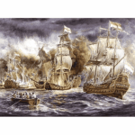 پازل 1500 تکه آرت پازل مدل Battleship War کد 4549