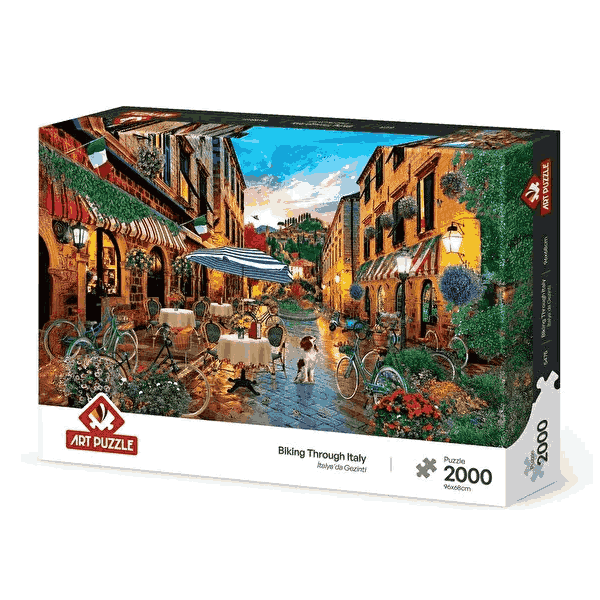 پازل 2000 تکه آرت پازل طرح Travel in Italy کد 5475
