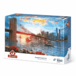 پازل 1000 تکه آرت پازل طرح Sunset in New York کد 5185