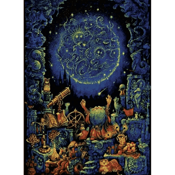پازل نئون 1000 تکه آرت پازل طرح Astrology کد 4325