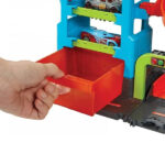 کیت بازی هات ویلز سری سیتی مدل Mega Car Wash Tower - Image 4