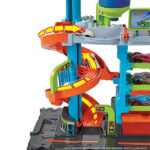 کیت بازی هات ویلز سری سیتی مدل Mega Car Wash Tower - Image 5
