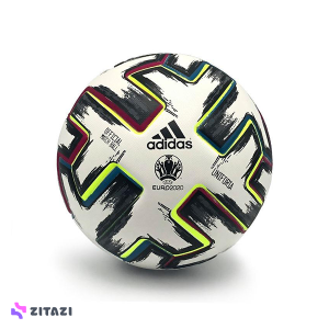 توپ فوتبال KRASAVA طرح آدیداس یورو 2020 چند رنگ