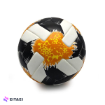 توپ فوتبال طرح آدیداس KRASAVA قطر 2022 سفید نارنجی