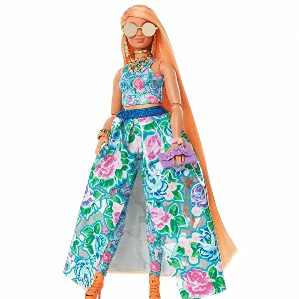 عروسک-باربی-Barbie-Extra-Fancy-Flower-Costume-Doll-کد-HHN14-02 عروسک باربی Barbie Extra Fancy Flower Costume Doll کد HHN14
