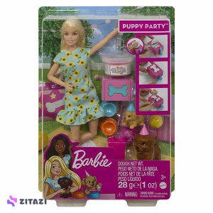 عروسک باربی در جشن تولد همراه با سگ مدل Barbie Doll and Puppy Party