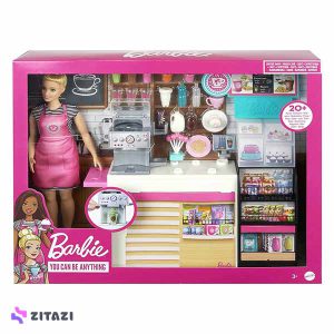 عروسک باربی در کافی شاپ مدل Barbie Coffee Shop