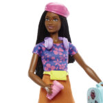 عروسک باربی مدل Barbie Brooklyn Travel and Accessories کد ‎HGX55