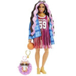 عروسک باربی مدل Barbie Extra Ekose کد HDJ46