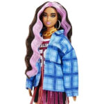 عروسک باربی مدل Barbie Extra Ekose کد HDJ46