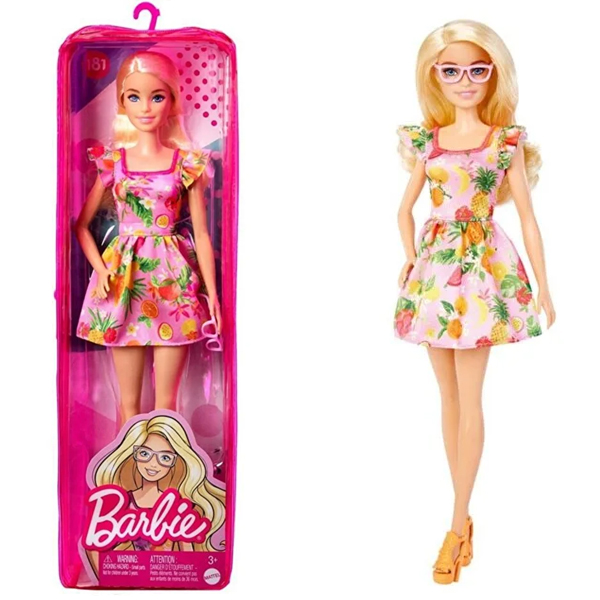 عروسک-باربی-مدل-Barbie-Fashionistas-Doll-No-181-کد-HBV15-02 عروسک باربی مدل Barbie Fashionistas Doll No 181 کد HBV15