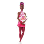 عروسک باربی مدل Barbie Ice Skating Athlete Doll کد Hcn31