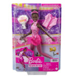 عروسک باربی مدل Barbie Ice Skating Athlete Doll کد Hcn31
